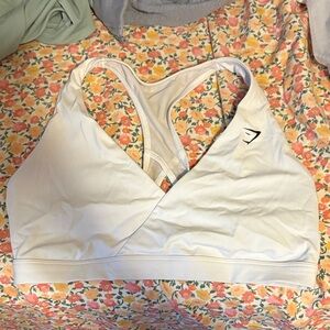 Gymshark White Sports Bra